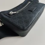 Gucci, GG Black Belt Bag, , Black, Very Very  Good - Image 9