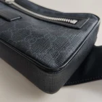 Gucci, GG Black Belt Bag, , Black, Very Very  Good - Image 11