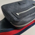 Gucci, GG Black Belt Bag, , Black, Very Very  Good - Image 14