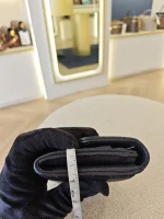 Chanel, Medium Trifold Flap Wallet, Medium, Navy Blue, Very Very  Good - Image 38