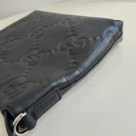 Gucci, Jumbo GG Messenger , Medium, Black, Like New - Image 11