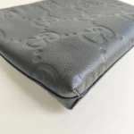 Gucci, Jumbo GG Messenger , Medium, Black, Like New - Image 12