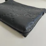 Gucci, Jumbo GG Messenger , Medium, Black, Like New - Image 15