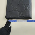 Gucci, Jumbo GG Messenger , Medium, Black, Like New - Image 36