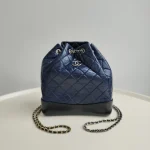 Chanel, Gabrielle, Small, Blue, Very Very  Good - Image 7