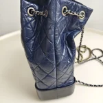 Chanel, Gabrielle, Small, Blue, Very Very  Good - Image 19