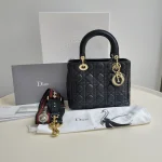 Dior, Lady, Medium, Black, Very Good - Image 2