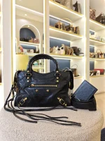Balenciaga, Balenciaga Mini City Bag, Mini, Black, Very Very  Good - Image 2