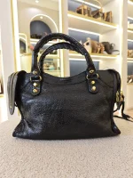 Balenciaga, Balenciaga Mini City Bag, Mini, Black, Very Very  Good - Image 8