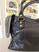 Balenciaga, Balenciaga Mini City Bag, Mini, Black, Very Very  Good - Image 11