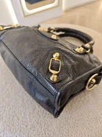Balenciaga, Balenciaga Mini City Bag, Mini, Black, Very Very  Good - Image 17