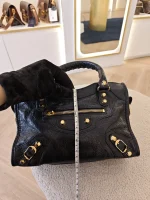Balenciaga, Balenciaga Mini City Bag, Mini, Black, Very Very  Good - Image 26