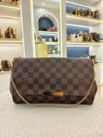 Louis Vuitton, Favorite, MM, Brown, Very Very  Good - Image 3
