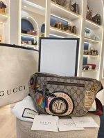 Gucci, Courrier Belt Bag, Large, Beige, Very Very  Good - Image 2