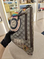 Gucci, Courrier Belt Bag, Large, Beige, Very Very  Good - Image 13