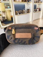 Louis Vuitton x Supreme, Louis Vuitton x Supreme Monogram Camouflage Bumbag, PM, Green, Very Very  Good - Image 3