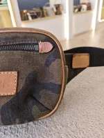 Louis Vuitton x Supreme, Louis Vuitton x Supreme Monogram Camouflage Bumbag, PM, Green, Very Very  Good - Image 4