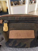 Louis Vuitton x Supreme, Louis Vuitton x Supreme Monogram Camouflage Bumbag, PM, Green, Very Very  Good - Image 6