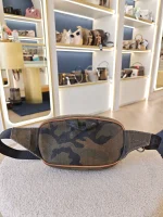 Louis Vuitton x Supreme, Louis Vuitton x Supreme Monogram Camouflage Bumbag, PM, Green, Very Very  Good - Image 7