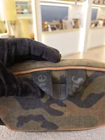 Louis Vuitton x Supreme, Louis Vuitton x Supreme Monogram Camouflage Bumbag, PM, Green, Very Very  Good - Image 11