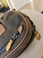 Louis Vuitton x Supreme, Louis Vuitton x Supreme Monogram Camouflage Bumbag, PM, Green, Very Very  Good - Image 28