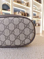 Gucci, Gucci Ophidia GG Bucket Bag, Small, Beige, Like New - Image 18