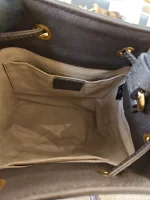 Gucci, Gucci Ophidia GG Bucket Bag, Small, Beige, Like New - Image 38