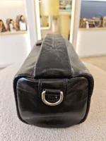 Prada, Prada Soft Lux Leather Shoulder Bag, , Black, Very Like New - Image 12