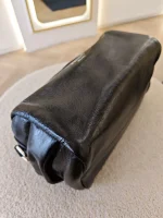 Prada, Prada Soft Lux Leather Shoulder Bag, , Black, Very Like New - Image 23