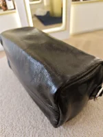 Prada, Prada Soft Lux Leather Shoulder Bag, , Black, Very Like New - Image 25