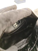 Prada, Prada Soft Lux Leather Shoulder Bag, , Black, Very Like New - Image 38
