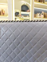 Chanel, Chanel Boy 28, 11", Grey, Very Very  Good - Image 8