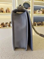 Chanel, Chanel Boy 28, 11", Grey, Very Very  Good - Image 21