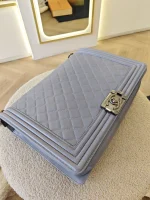 Chanel, Chanel Boy 28, 11", Grey, Very Very  Good - Image 28