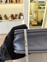 Chanel, Chanel Boy 28, 11", Grey, Very Very  Good - Image 41