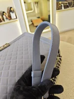 Chanel, Chanel Boy 28, 11", Grey, Very Very  Good - Image 45