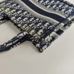 Dior, Book Tote, Small, Blue, Very Good - Image 19