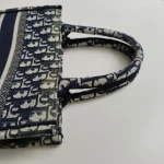 Dior, Book Tote, Small, Blue, Very Good - Image 21