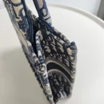 Dior, Book Tote, Small, Blue, Very Good - Image 24