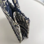 Dior, Book Tote, Small, Blue, Very Good - Image 25