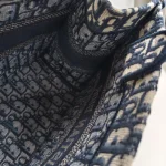 Dior, Book Tote, Small, Blue, Very Good - Image 31