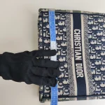 Dior, Book Tote, Small, Blue, Very Good - Image 37