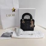 Dior, Lady My ABC, Mini, Black, Kept Unused - Image 2