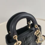 Dior, Lady My ABC, Mini, Black, Kept Unused - Image 4