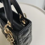 Dior, Lady My ABC, Mini, Black, Kept Unused - Image 39