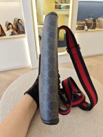 Gucci, GG Supreme Black Belt Bag, , Black, Very Very  Good - Image 18