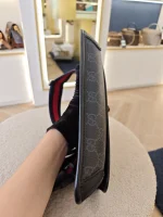 Gucci, GG Supreme Black Belt Bag, , Black, Very Very  Good - Image 22