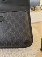 Gucci, GG Supreme Black Belt Bag, , Black, Very Very  Good - Image 27