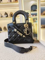 Dior, Lady My ABC, Small, Black, Like New - Image 5