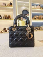 Dior, Lady My ABC, Small, Black, Like New - Image 6